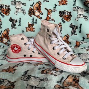 Rose Pink High Top Converse All Star Youth 13